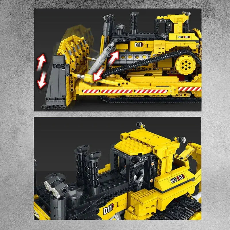 REMOTE CONTROLLED V10 BULLDOZER 1987PCS-2