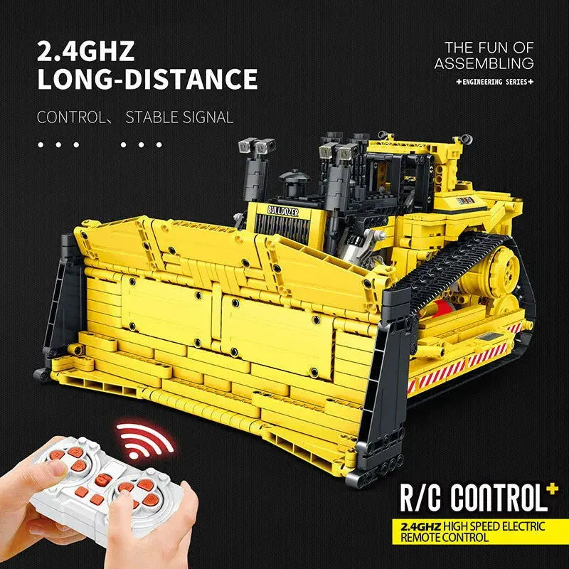 REMOTE CONTROLLED V10 BULLDOZER 1987PCS-3