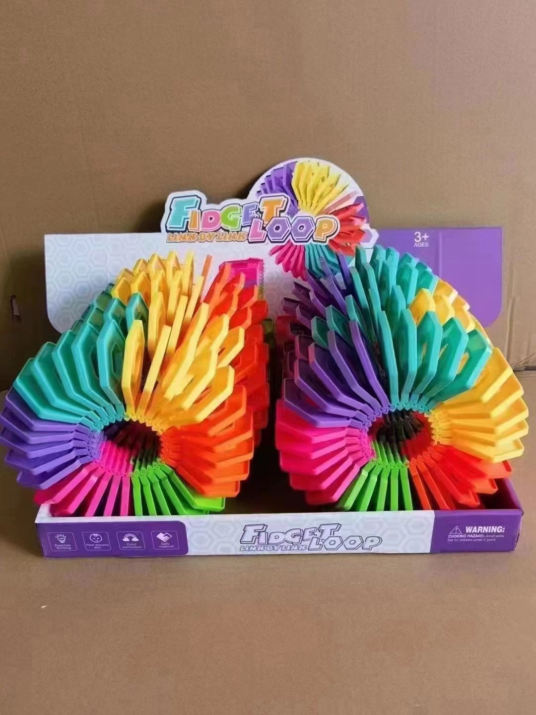 Rainbow Stacking Toy Puzzle Building Block-1