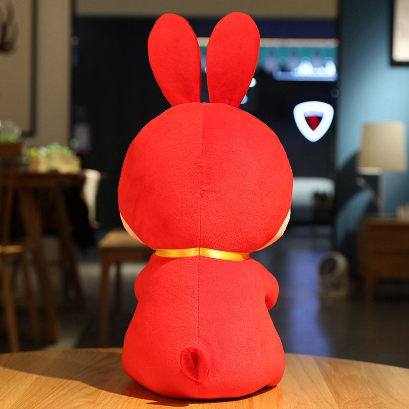 Red Rabbit Plush Toy-1