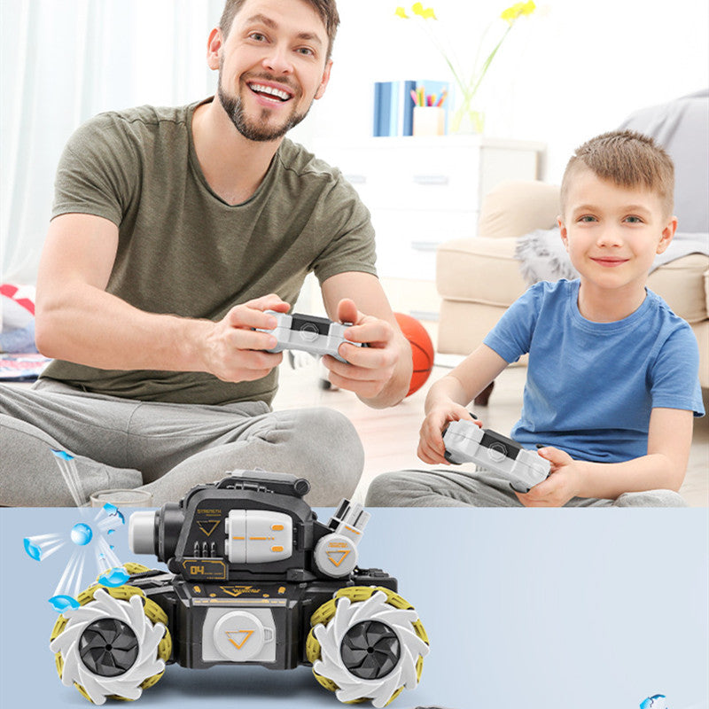 Remote Control Tank with Water Bomb Launcher-0