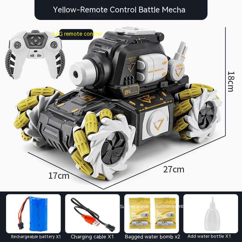 Remote Control Tank with Water Bomb Launcher-2