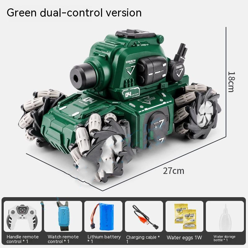 Remote Control Tank with Water Bomb Launcher-5