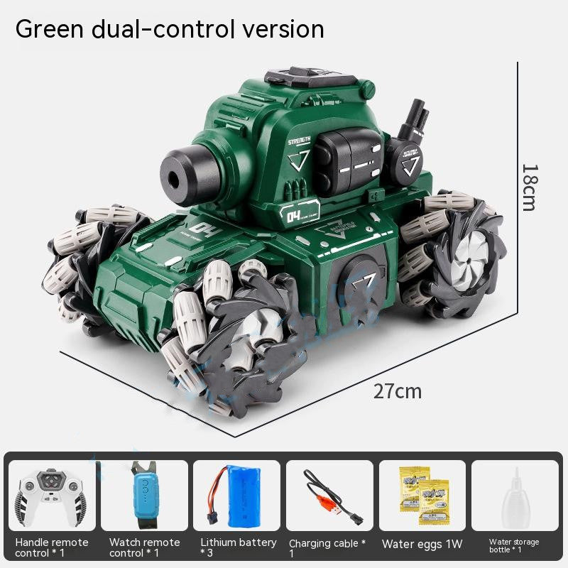 Remote Control Tank with Water Bomb Launcher-7