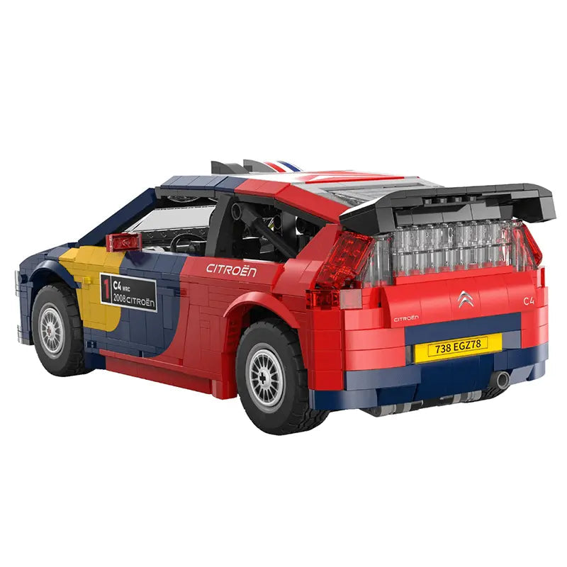 Remote Controlled 2008 Citroen C4 WRC 1568pcs-4