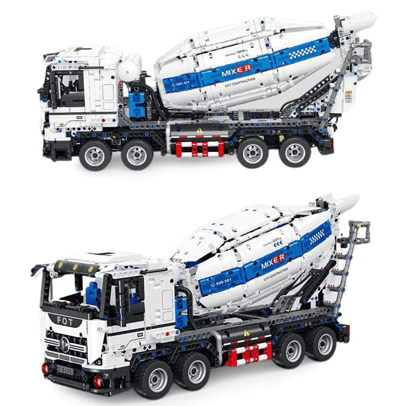 Remote Controlled Cement Truck 2431pcs-2