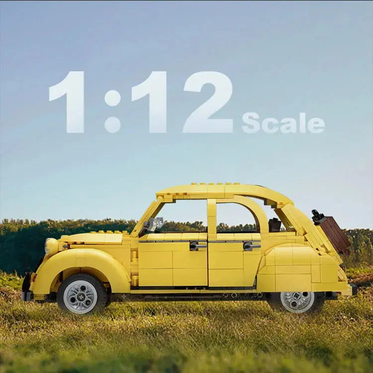 Remote Controlled Citroen 2CV 1238pcs-4