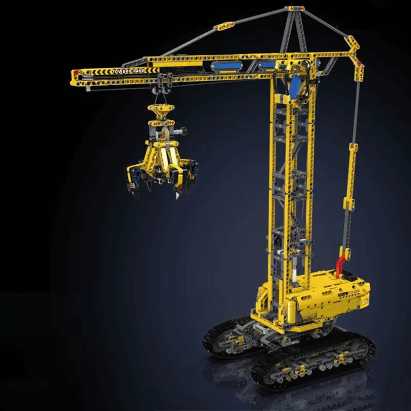 Remote Controlled City Building Crane 1730pcs-2