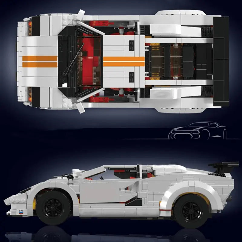 Remote Controlled Classic Bull 1383pcs-3