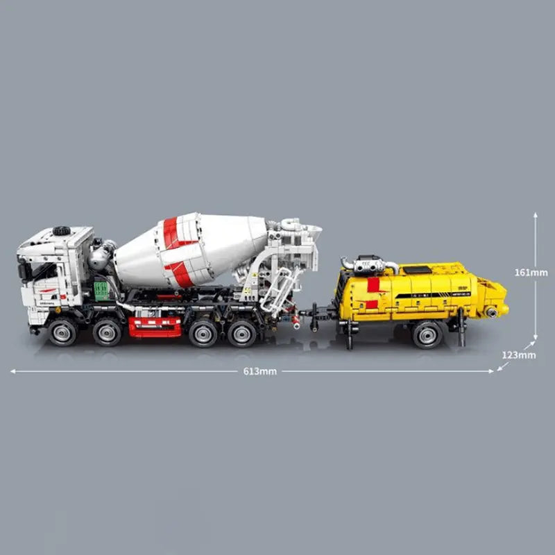 Remote Controlled Concrete Mixer 2020pcs-2
