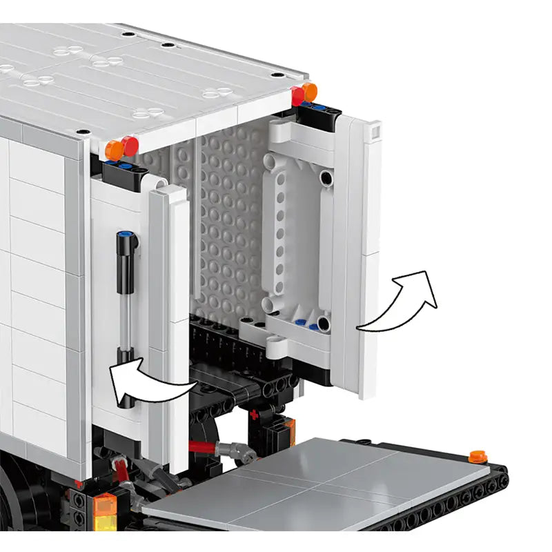 Remote Controlled Delivery Truck 1754pcs-3