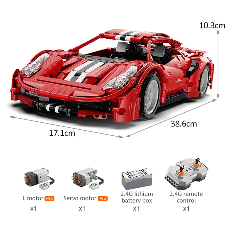 Remote Controlled Italian Horse 1125pcs-3