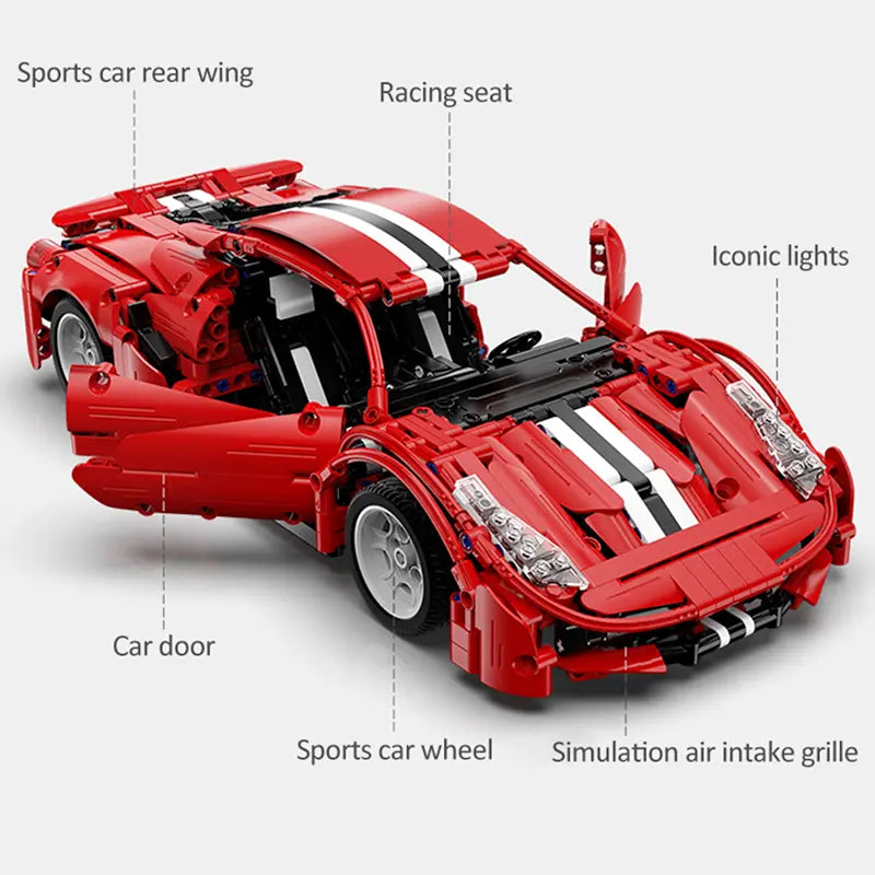 Remote Controlled Italian Horse 1125pcs-4