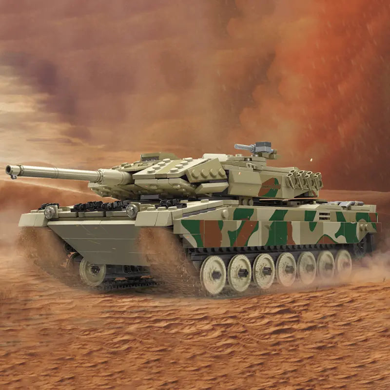 Remote Controlled Leopard Tank 1090pcs-1