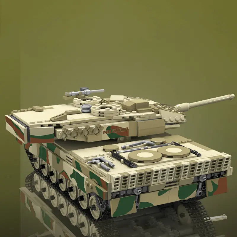 Remote Controlled Leopard Tank 1090pcs-2