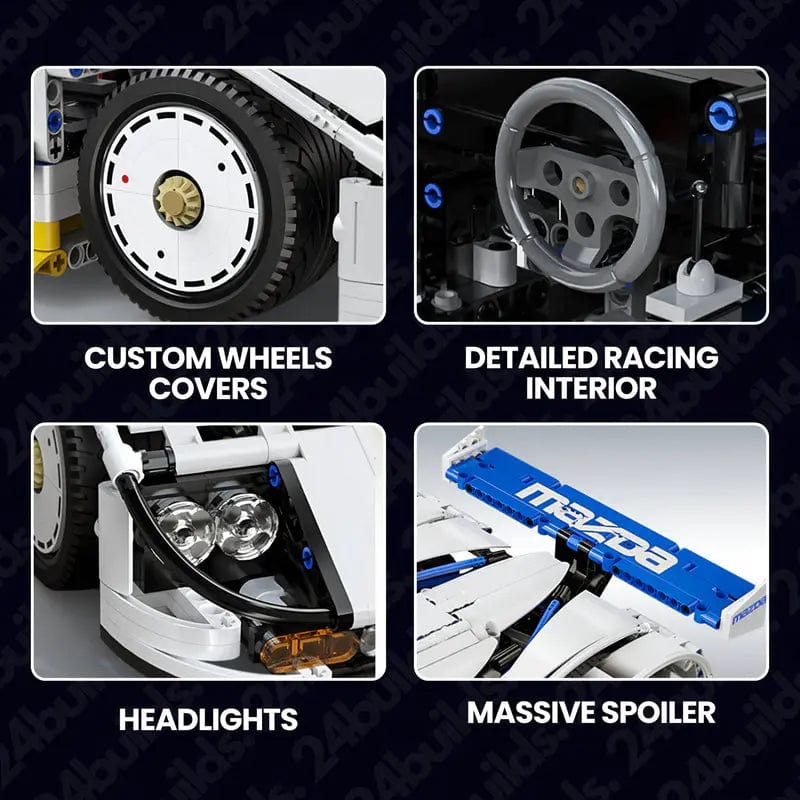 Remote Controlled Mazda 787B 1796PCS-3