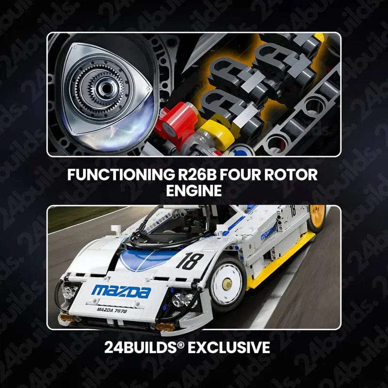 Remote Controlled Mazda 787B 1796PCS-4