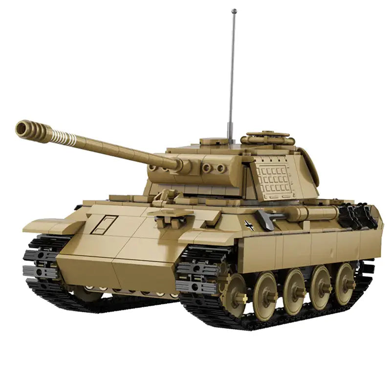 Remote Controlled Panther Tank 906pcs-0