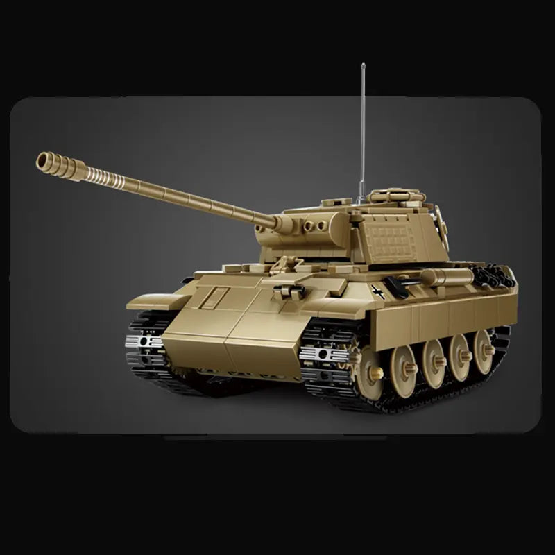 Remote Controlled Panther Tank 906pcs-3