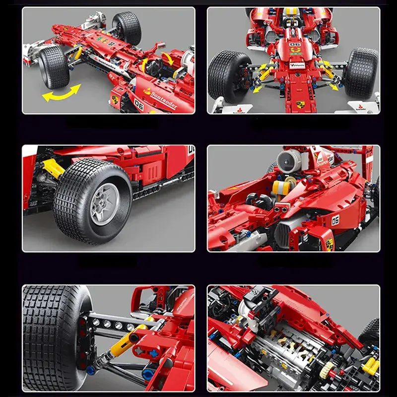 Remote Controlled Single Seater Race Car 1697pcs-1