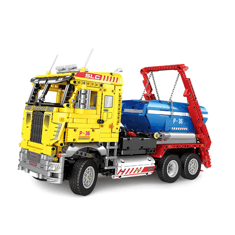 Remote Controlled Skip Dump Truck 1917pcs-0