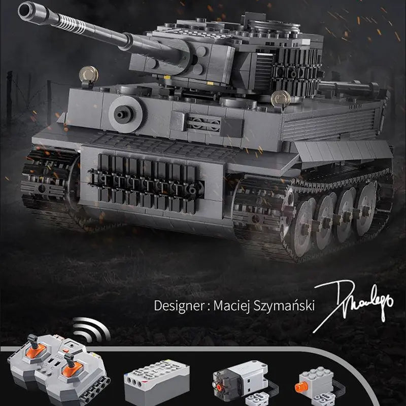 Remote Controlled Tank 925pcs-4