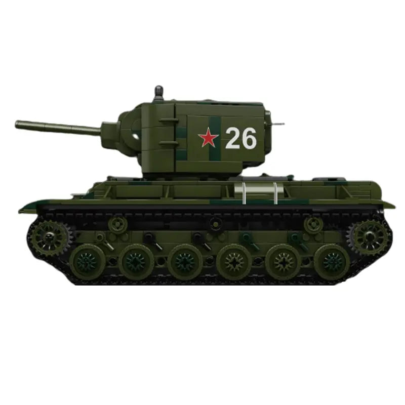 Remote controlled KV-2 tank 897pcs-1