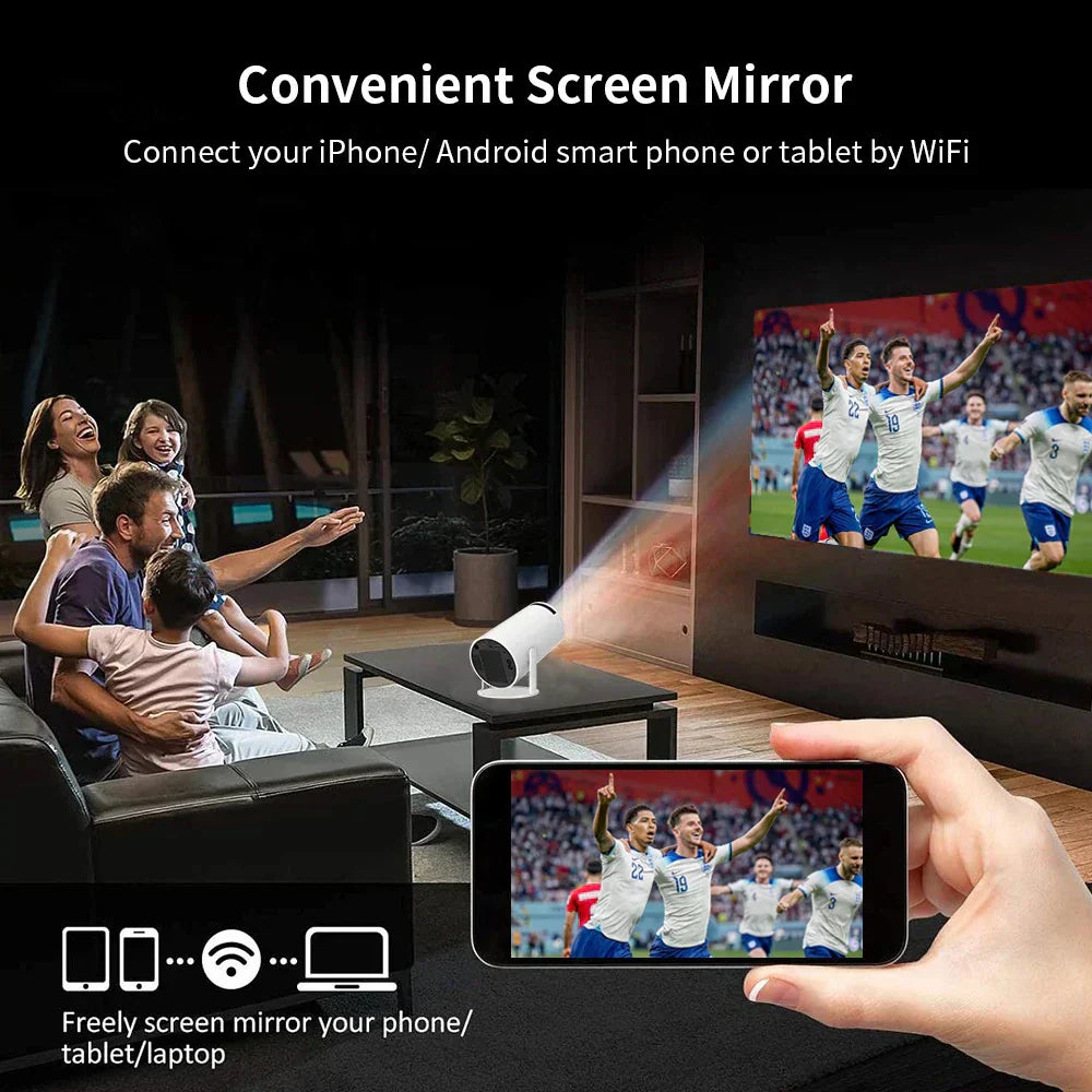 Transpeed 4K Wifi6 Portable Projector-4