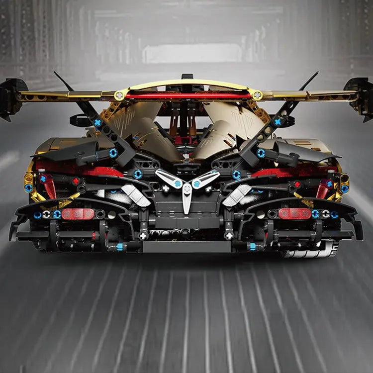 SATIN GOLD "INTENSE EMOTION" HYPERCAR 3667PCS-4