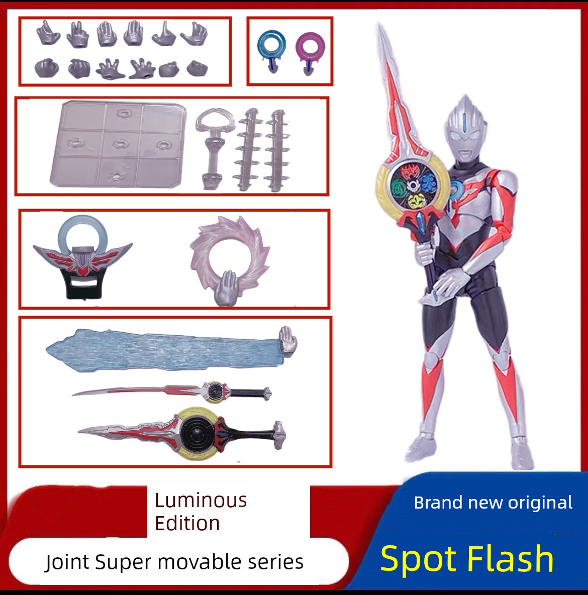 SHF Ultraman Jie De Ultimate Form: Movable Joint Toy-24