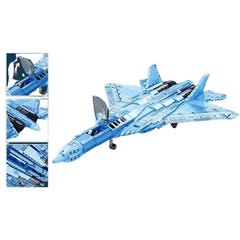 SU-57 Heavy Fighter 1455pcs-1