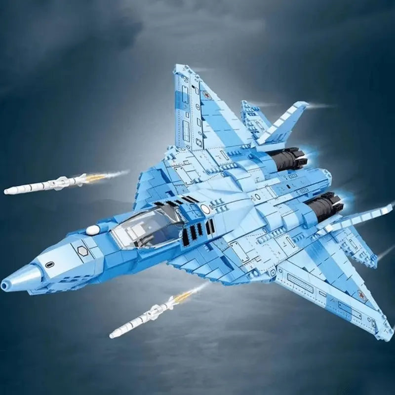 SU-57 Heavy Fighter 1455pcs-2