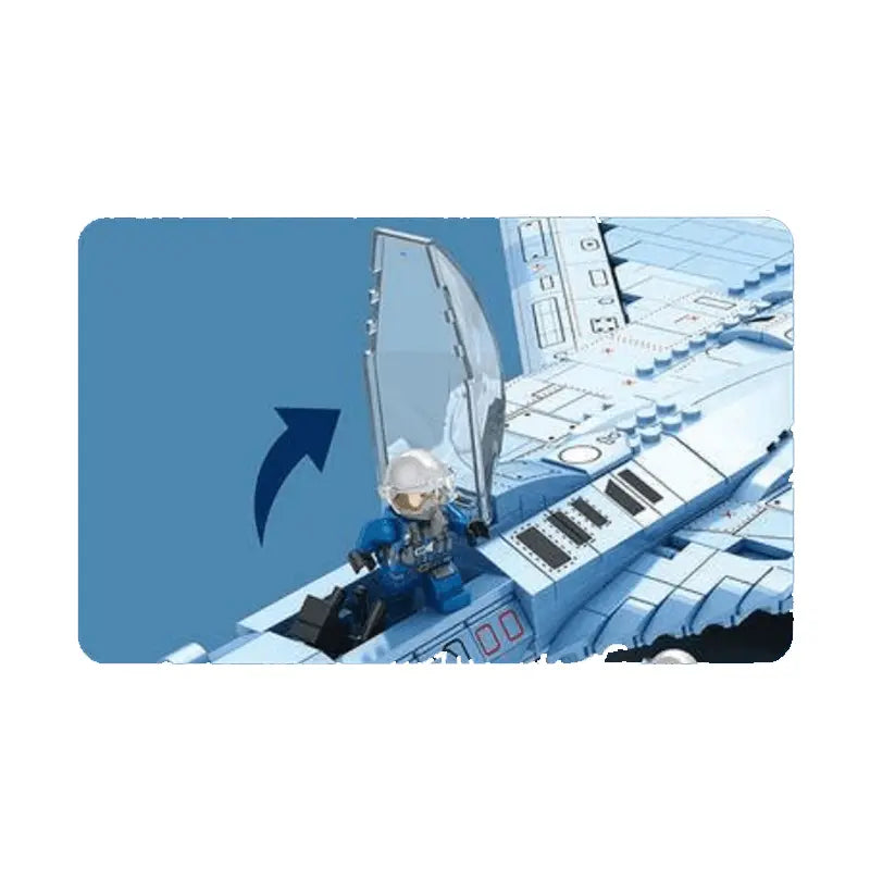 SU-57 Heavy Fighter 1455pcs-4