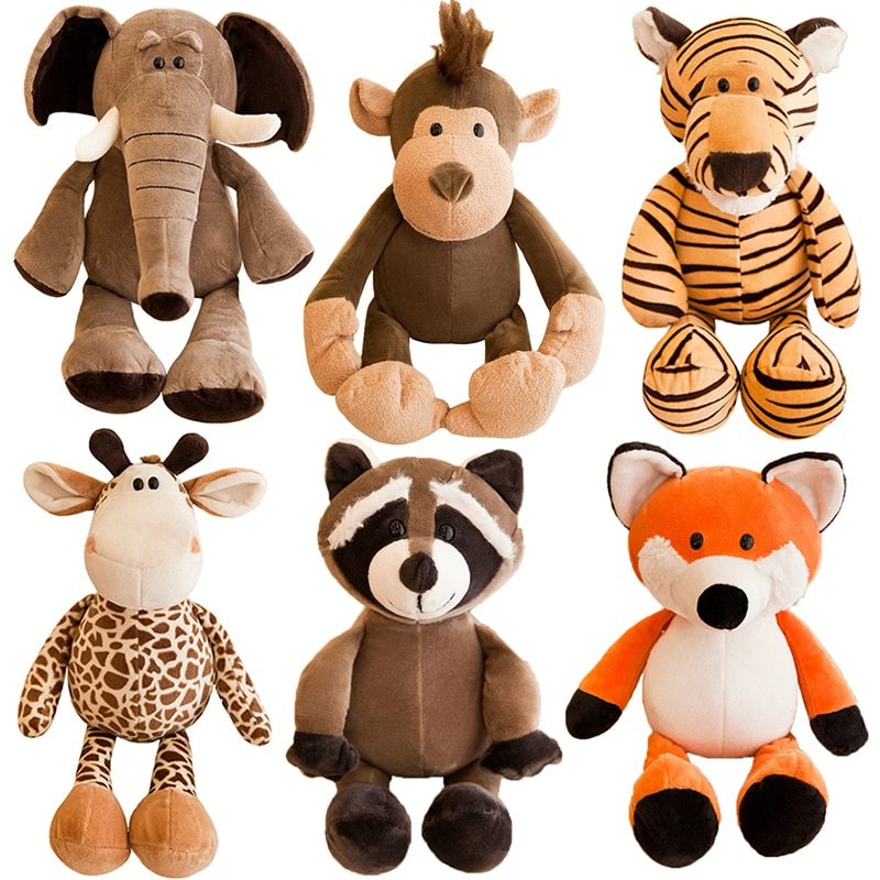 Safari Adventure Plush Animal Toys-0