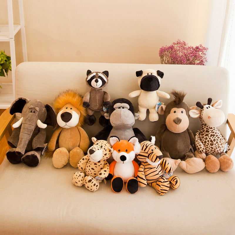 Safari Adventure Plush Animal Toys-3