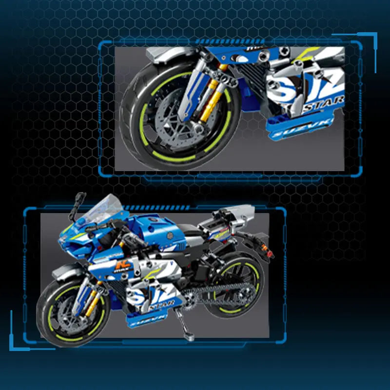 Sapphire Sports Bike 822pcs-4