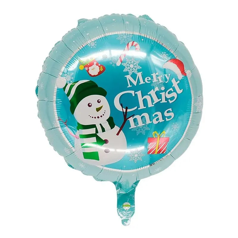 Cheerful Santa Claus Foil Christmas Balloon - 70x51cm-3