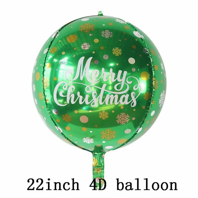 Cheerful Santa Claus Foil Christmas Balloon - 70x51cm-2