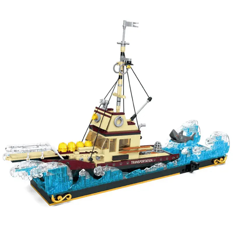 Ship at Sea Sculpture 1108pcs-0