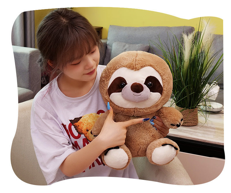 Sloth Stuffed Animal-1