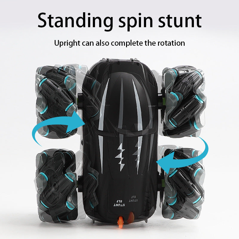 Stunt Double-sided Remote Control Car-2