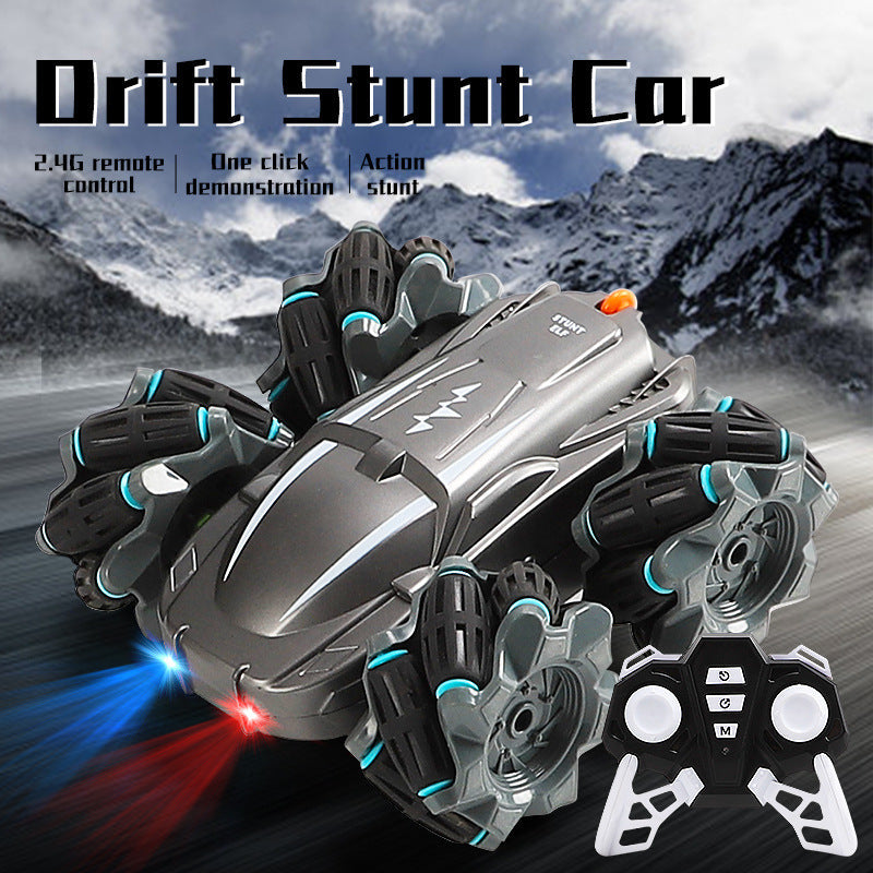 Stunt Double-sided Remote Control Car-3