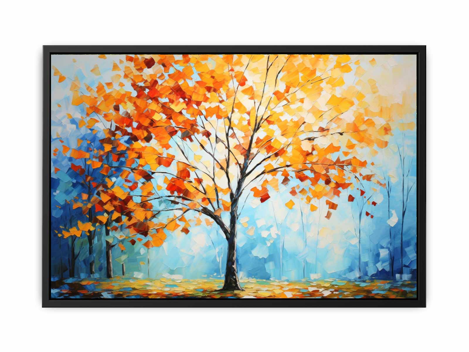 Maple Tree Art Canvas Art Print-4