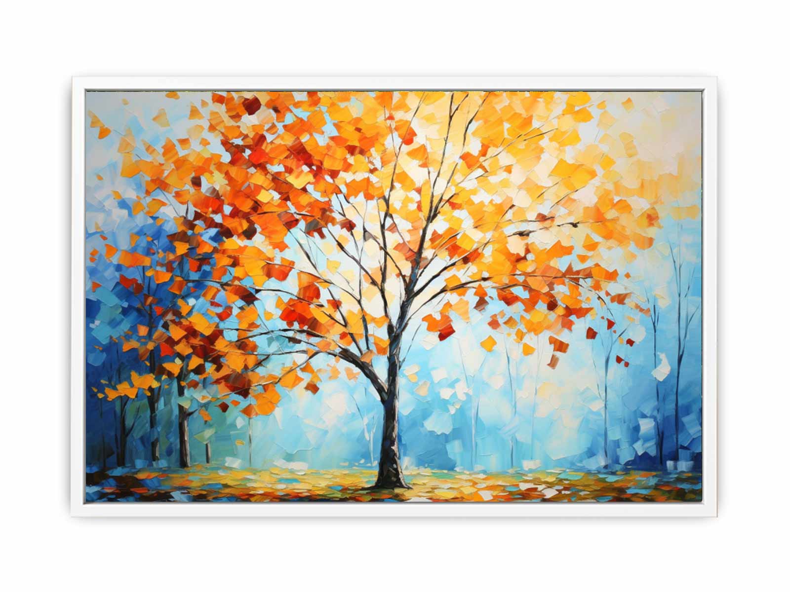 Maple Tree Art Canvas Art Print-5