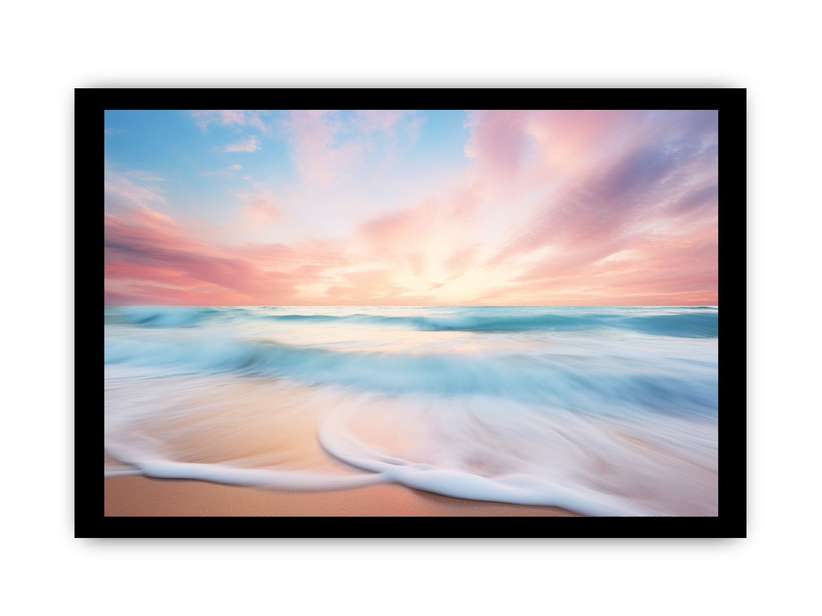 Serenity Sea Art Canvas Art Print-7