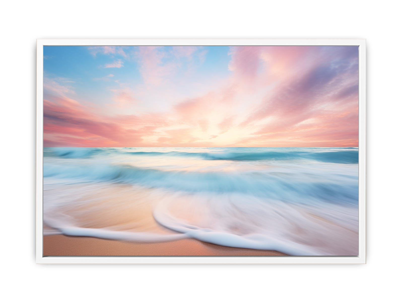 Serenity Sea Art Canvas Art Print-5