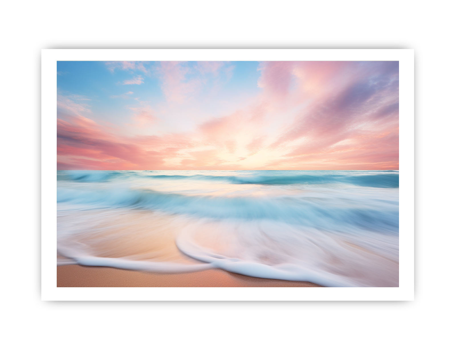 Serenity Sea Art Canvas Art Print-8