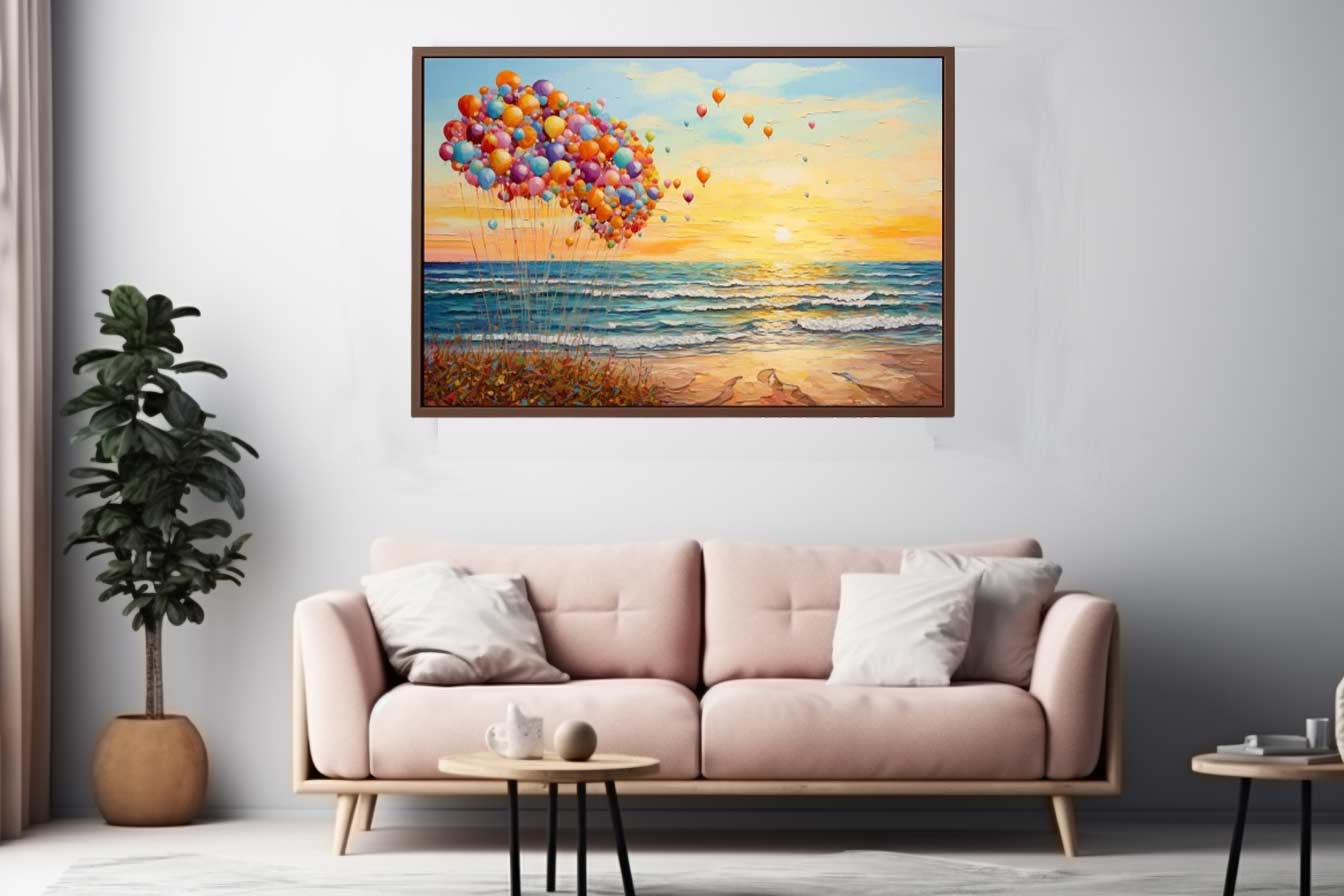 Shore Of Dreams Canvas Art Print-1