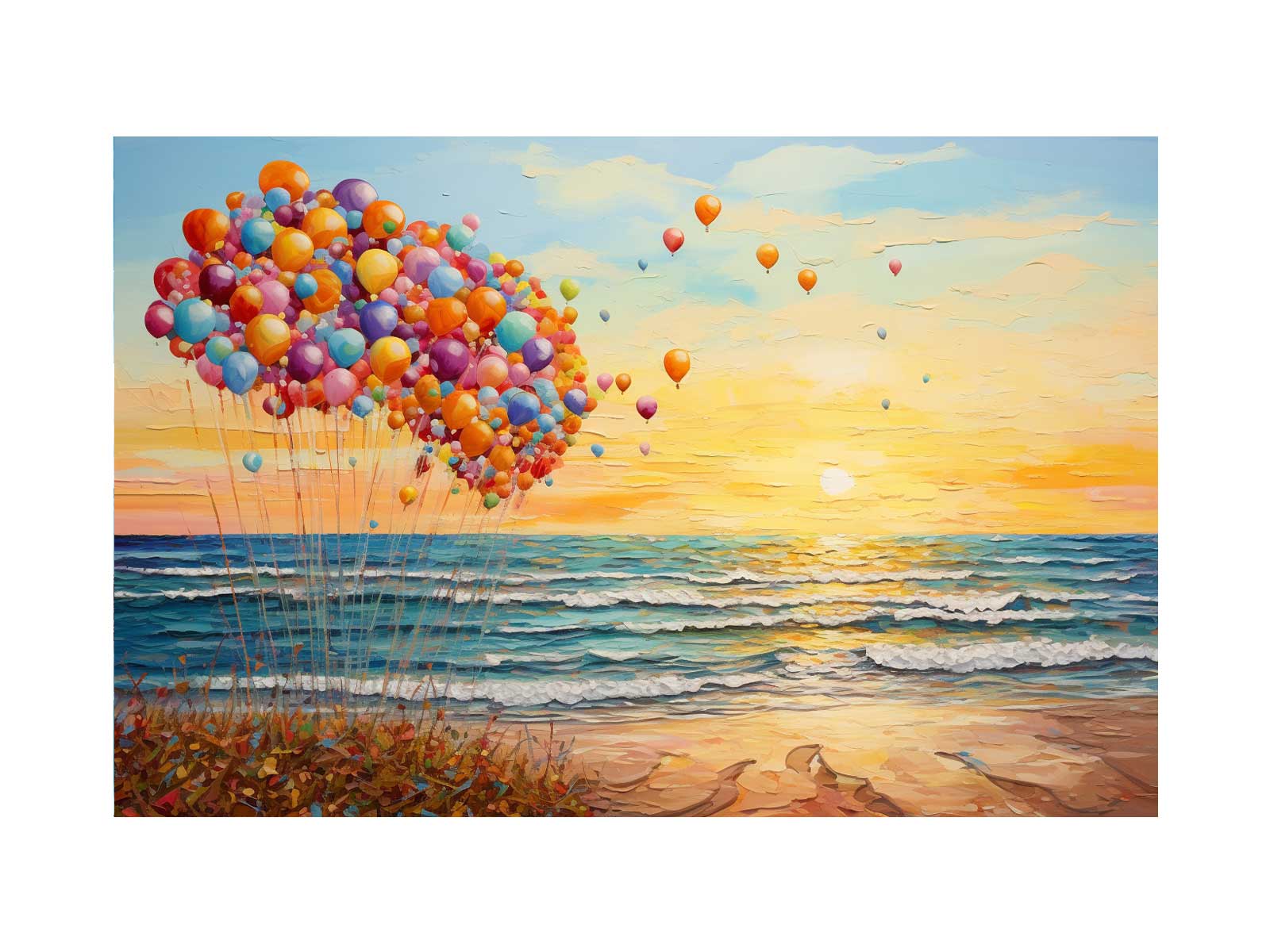 Shore Of Dreams Canvas Art Print-0