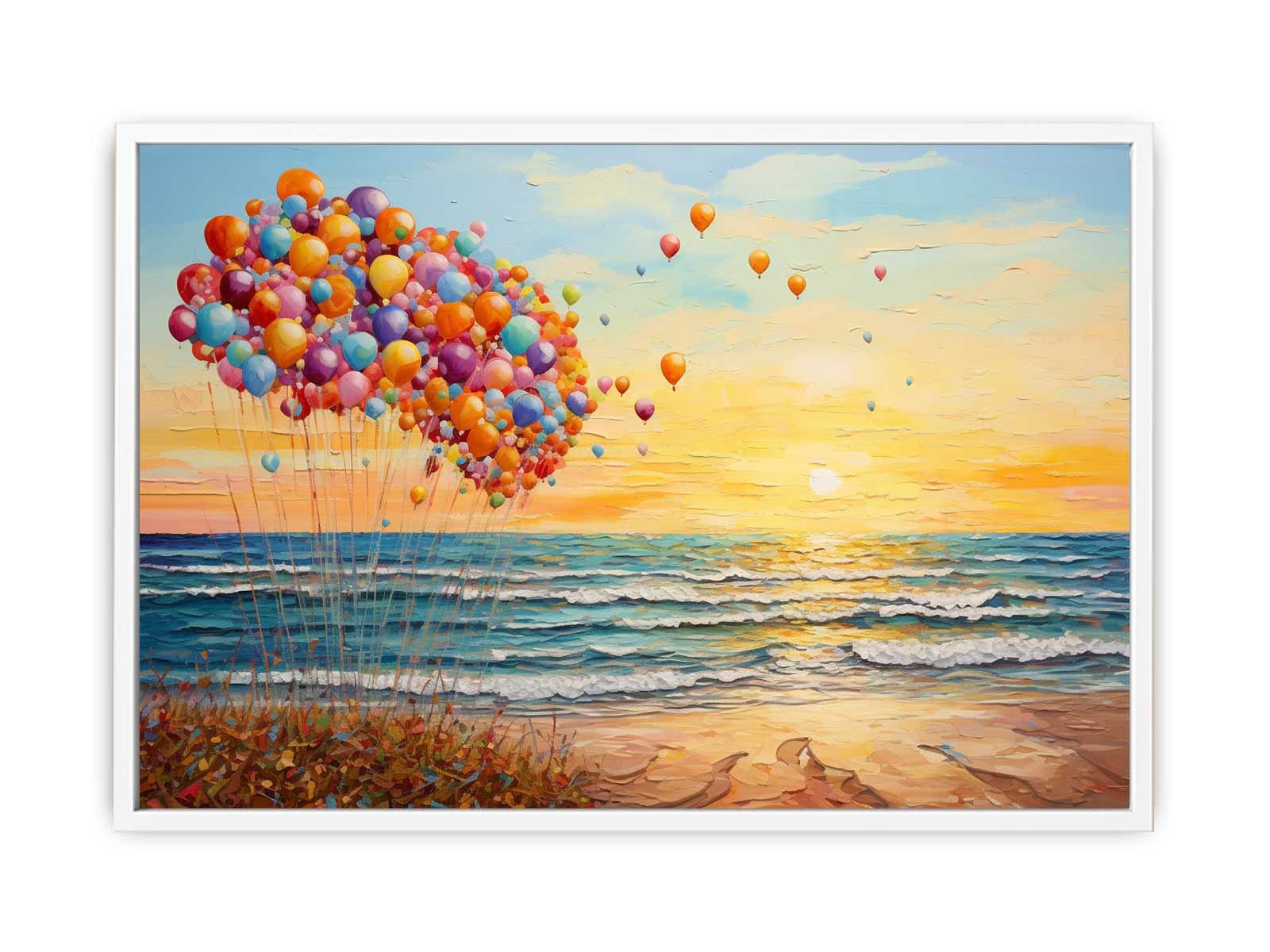 Shore Of Dreams Canvas Art Print-5